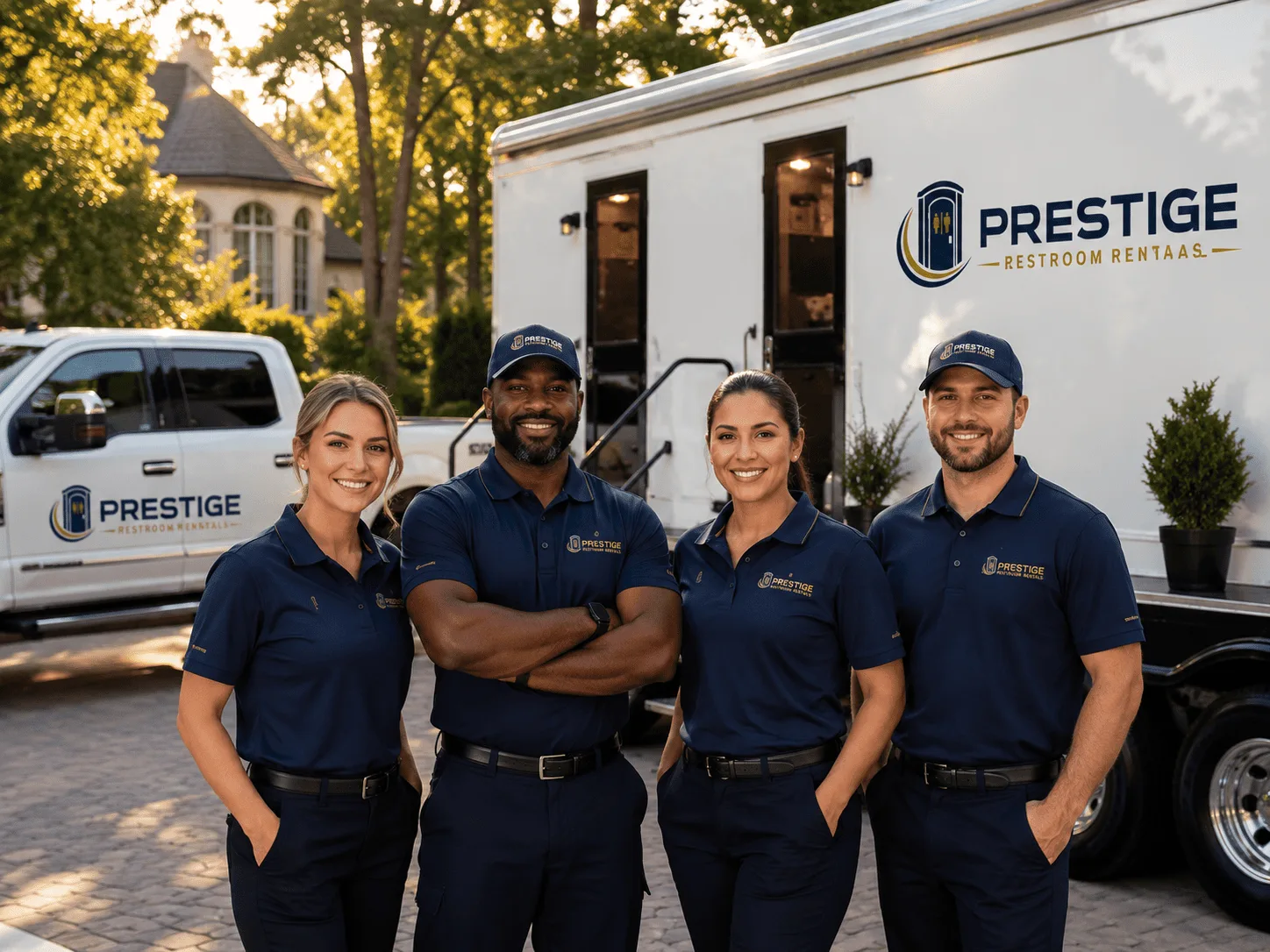 Trusted Luxury Portable Restrooms company in Blum, TX